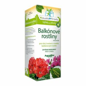 AgroBio Kouzlo Přírody Balkónové rostliny koncentrát 100 ml