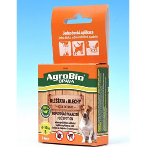 AgroBio ATAK Ektosol SpotOn - Odpudzovač parazitov psov balenie M