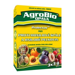 AgroBio PROTI moníliovej šarlachu a hnilobe kôstkovín (Prolectus) 3x3 g