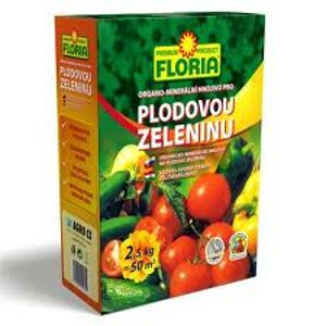AGRO FLORIA Organominerální hnojivo pro plodovou zel. 2,5 kg